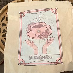 El Cafecito Canvas Tote Bag